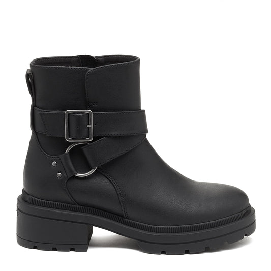 Illume Black Ankle Boot