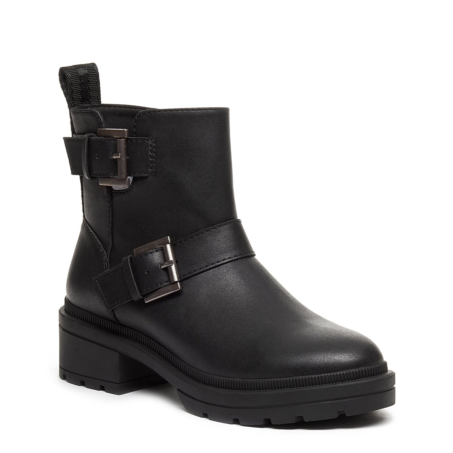 Ilo Black Chunky Ankle Boot