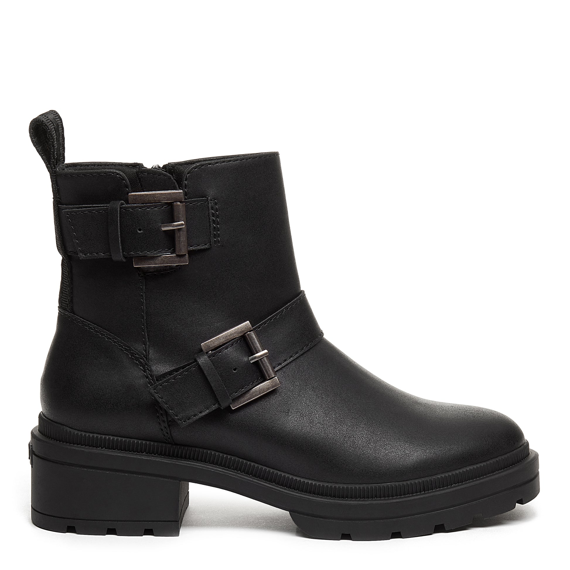 Ilo Black Chunky Ankle Boot