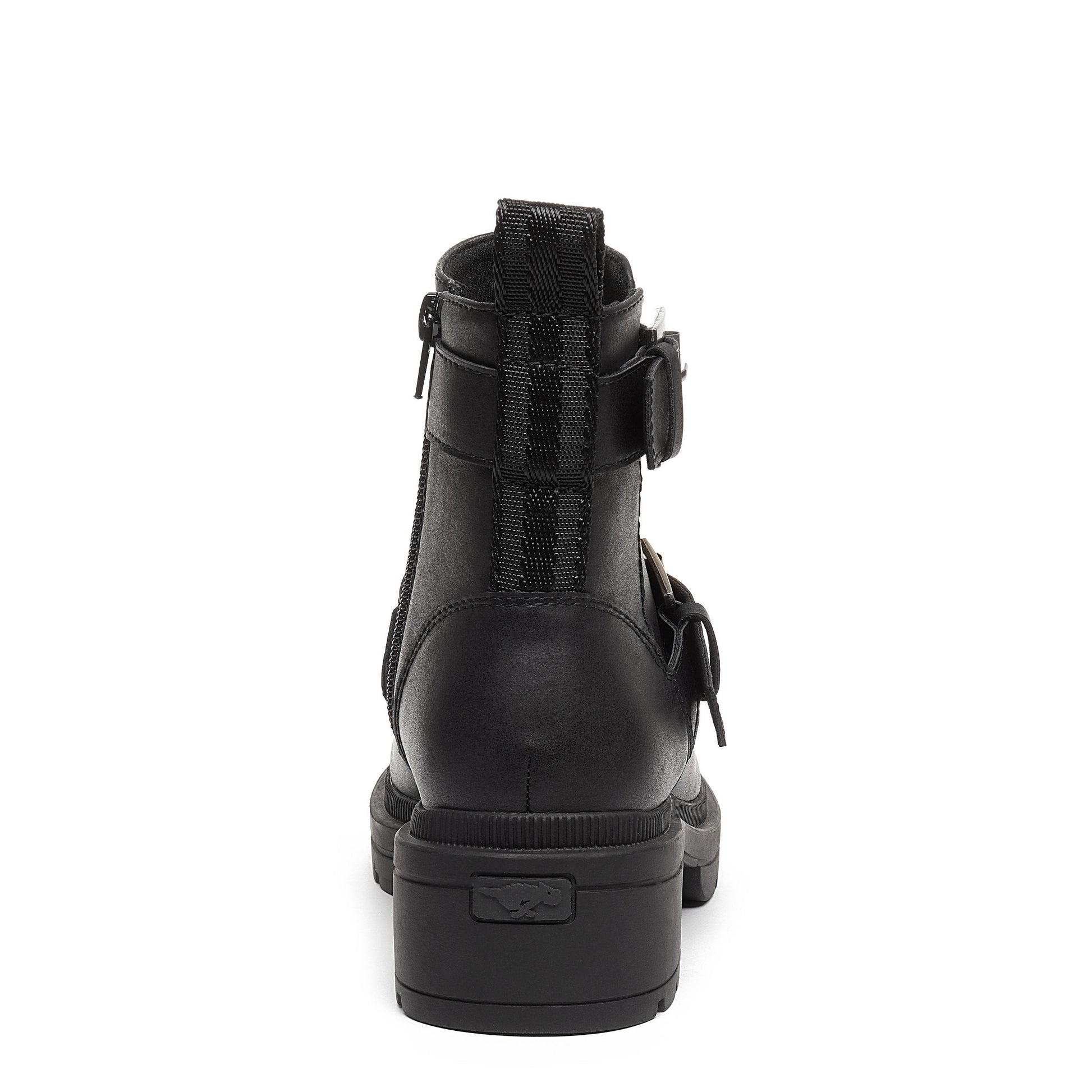 Ilo Black Chunky Ankle Boot
