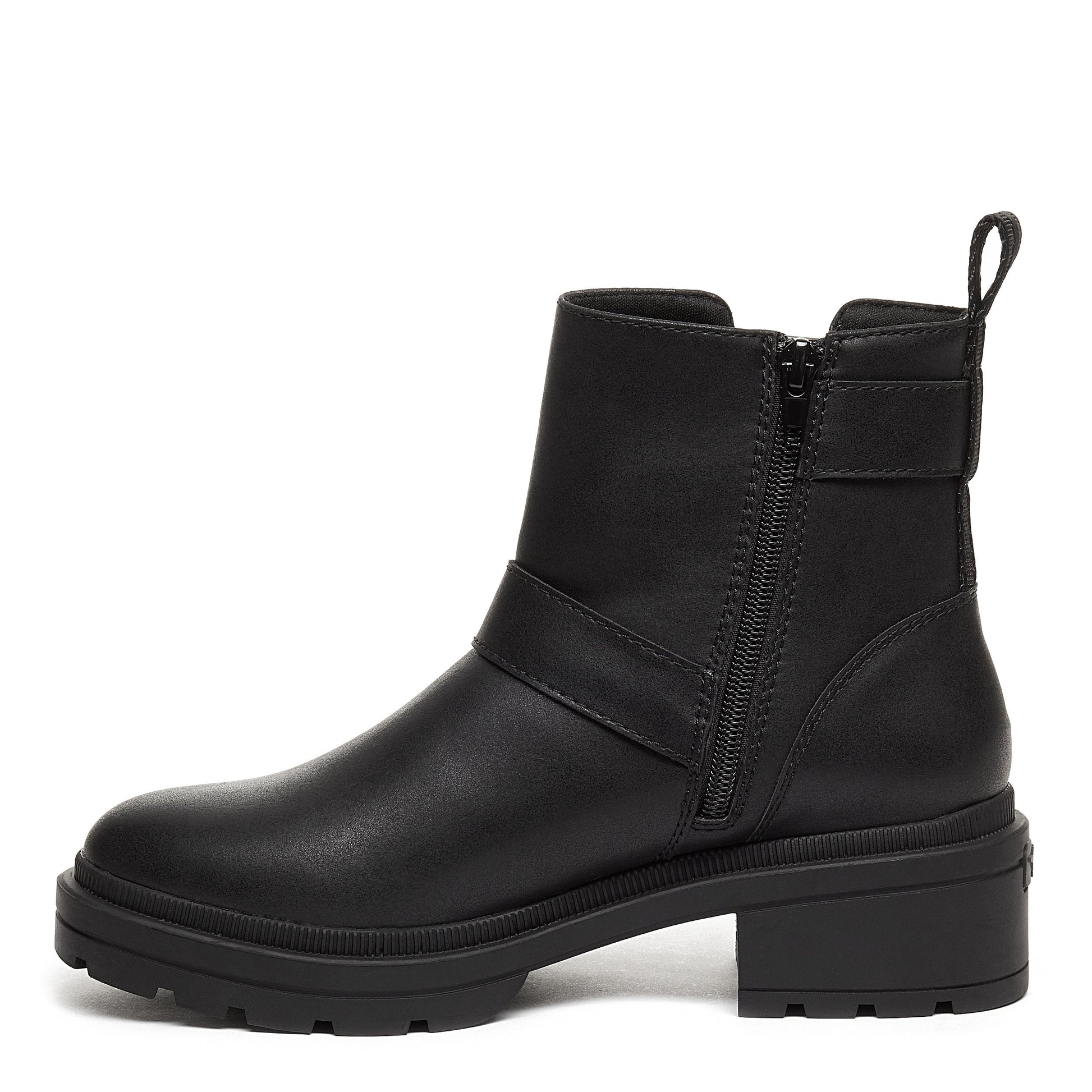 Ilo Black Chunky Ankle Boot