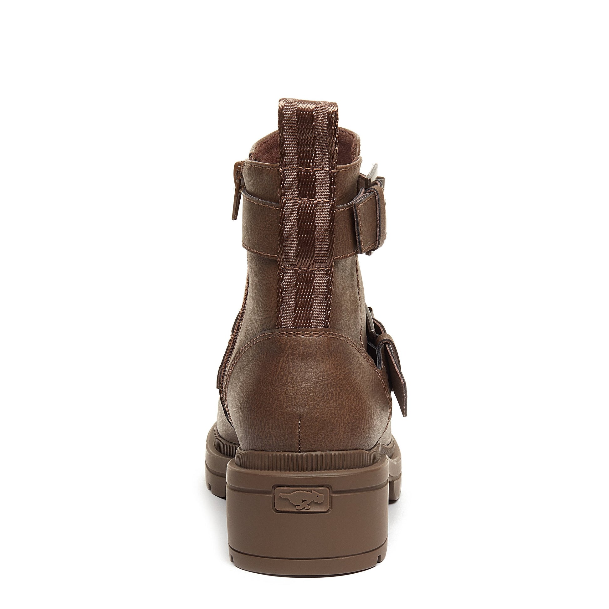 Ilo Brown Chunky Ankle Boot
