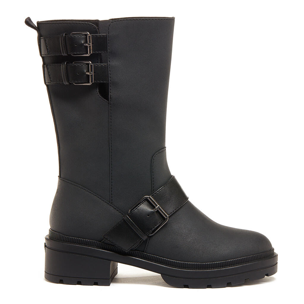 Rocket Dog | Irene Black Biker Boot
