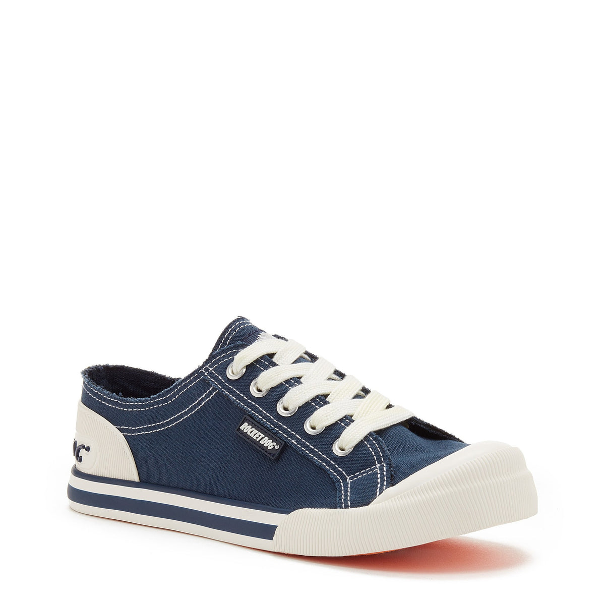 Jazzin Navy Canvas Trainer