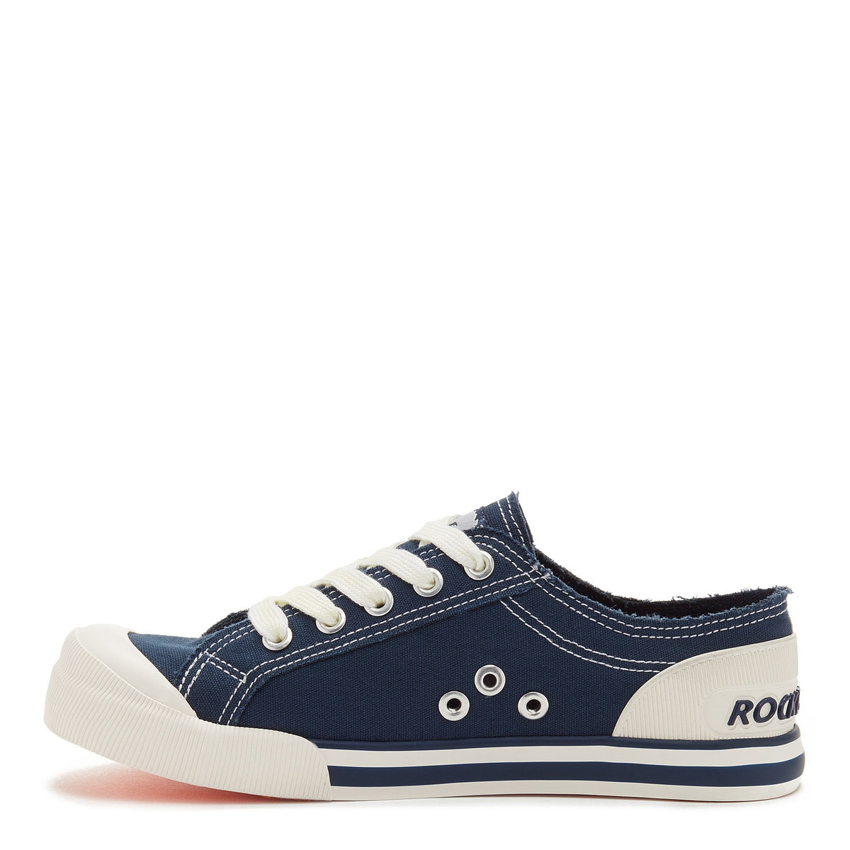 Jazzin Navy Canvas Trainer
