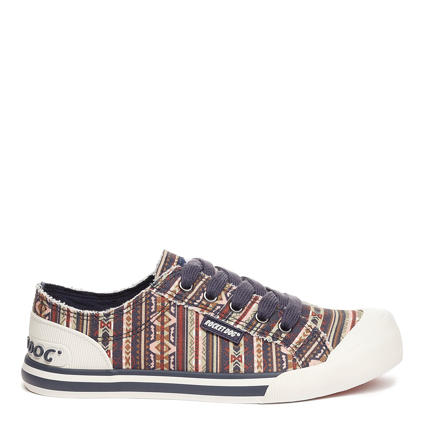 Jazzin Blue Colstripe Trainers