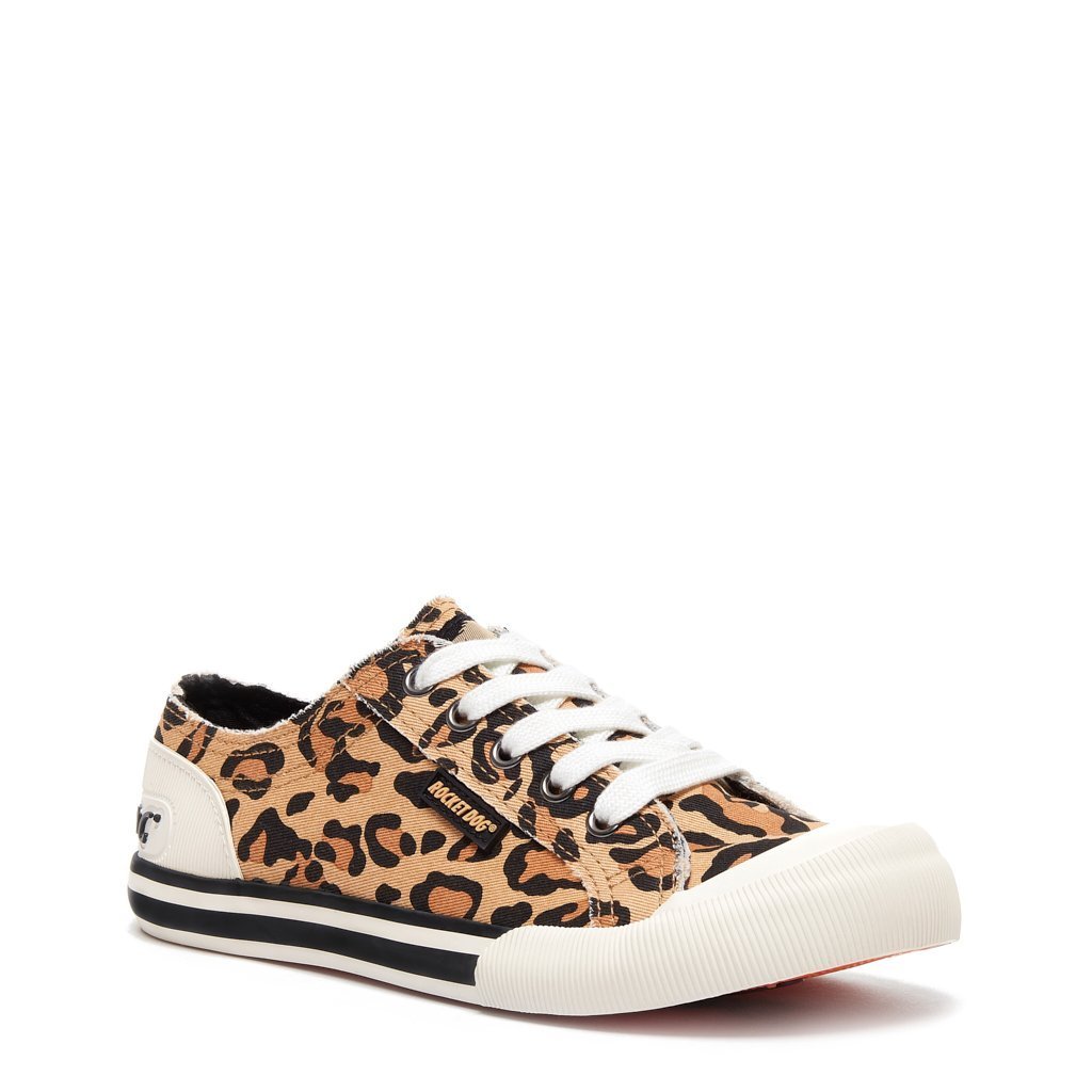 Rocket Dog | Jazzin Leopard Print Trainer