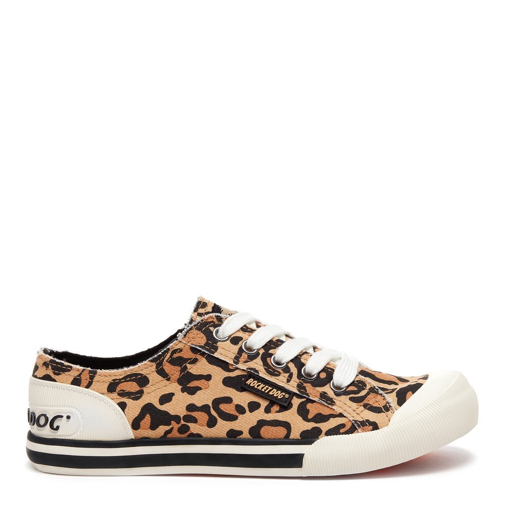 Rocket Dog | Jazzin Leopard Print Trainer
