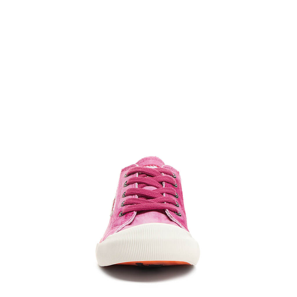 Rocket Dog Jazzin Hot Pink Tie Dye Trainer