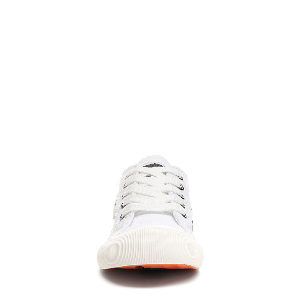 Rocket Dog Jazzin White Eyelet Trainer