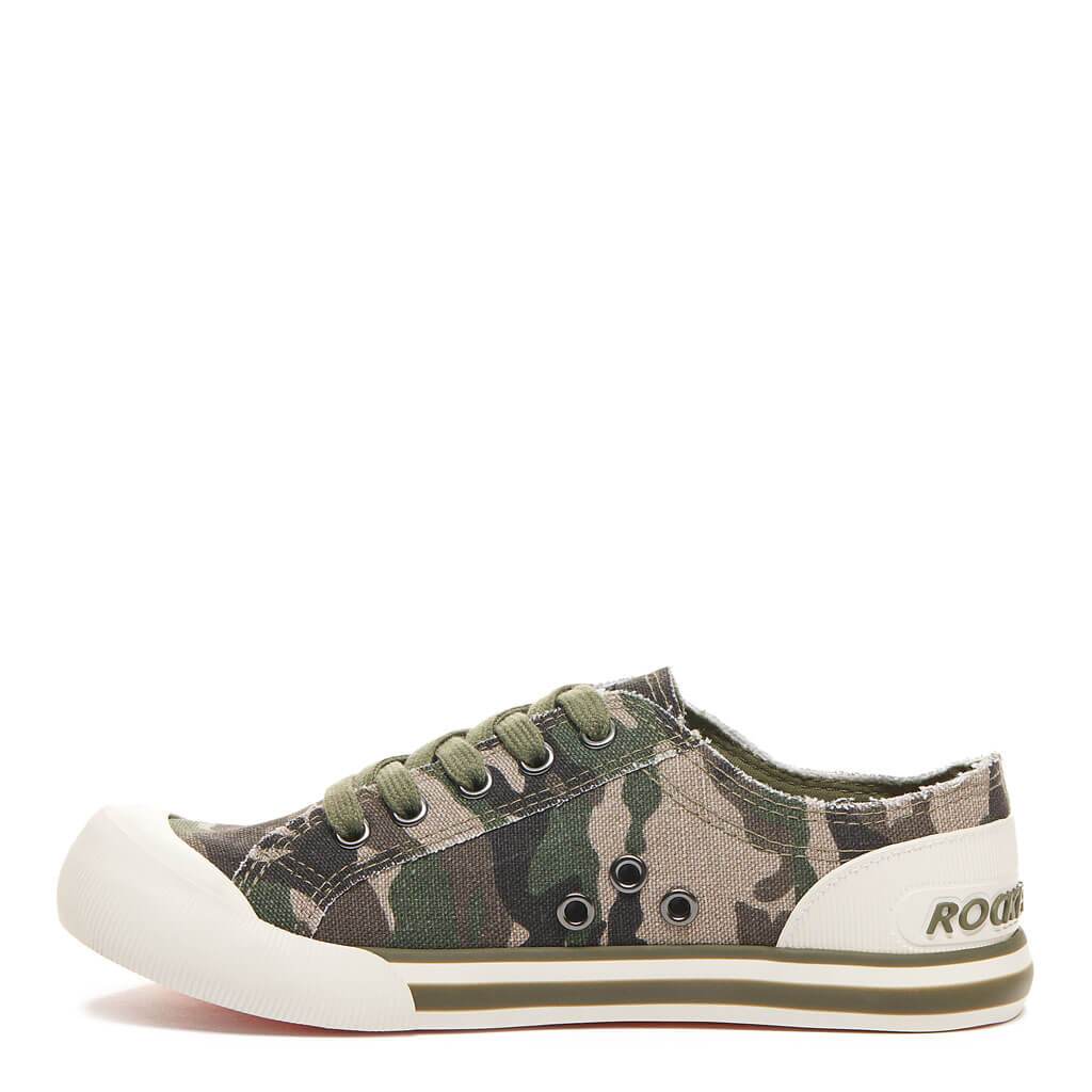 Rocket Dog Jazzin Dark Olive Camo Trainer