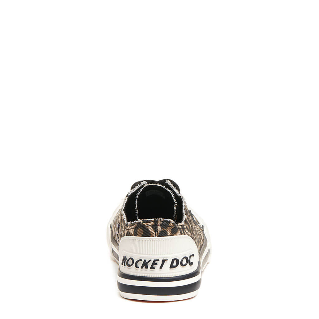 Rocket Dog Jazzin Cheetah Print Trainers