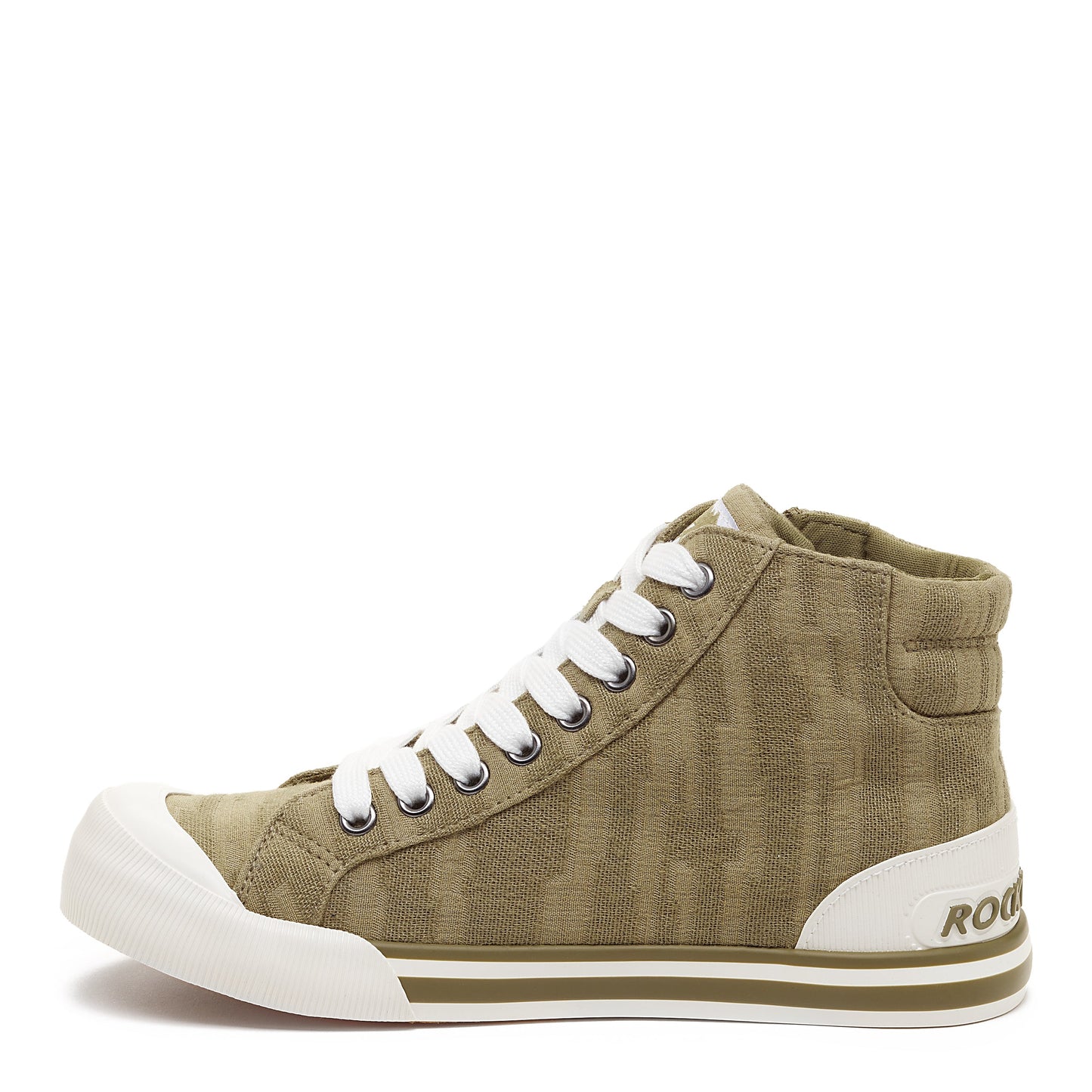 Jazzin High Olive Chester High-Top Trainer