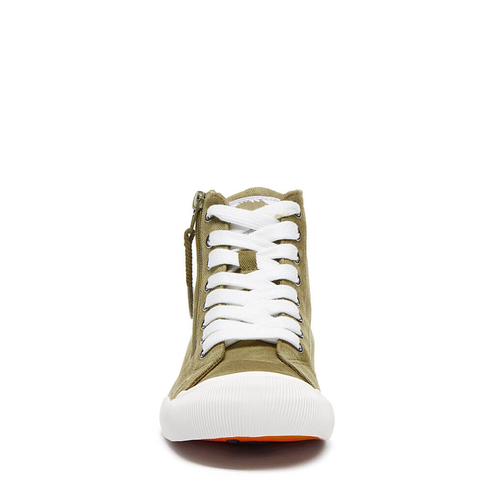 Jazzin High Olive Ronan High-Top Trainer