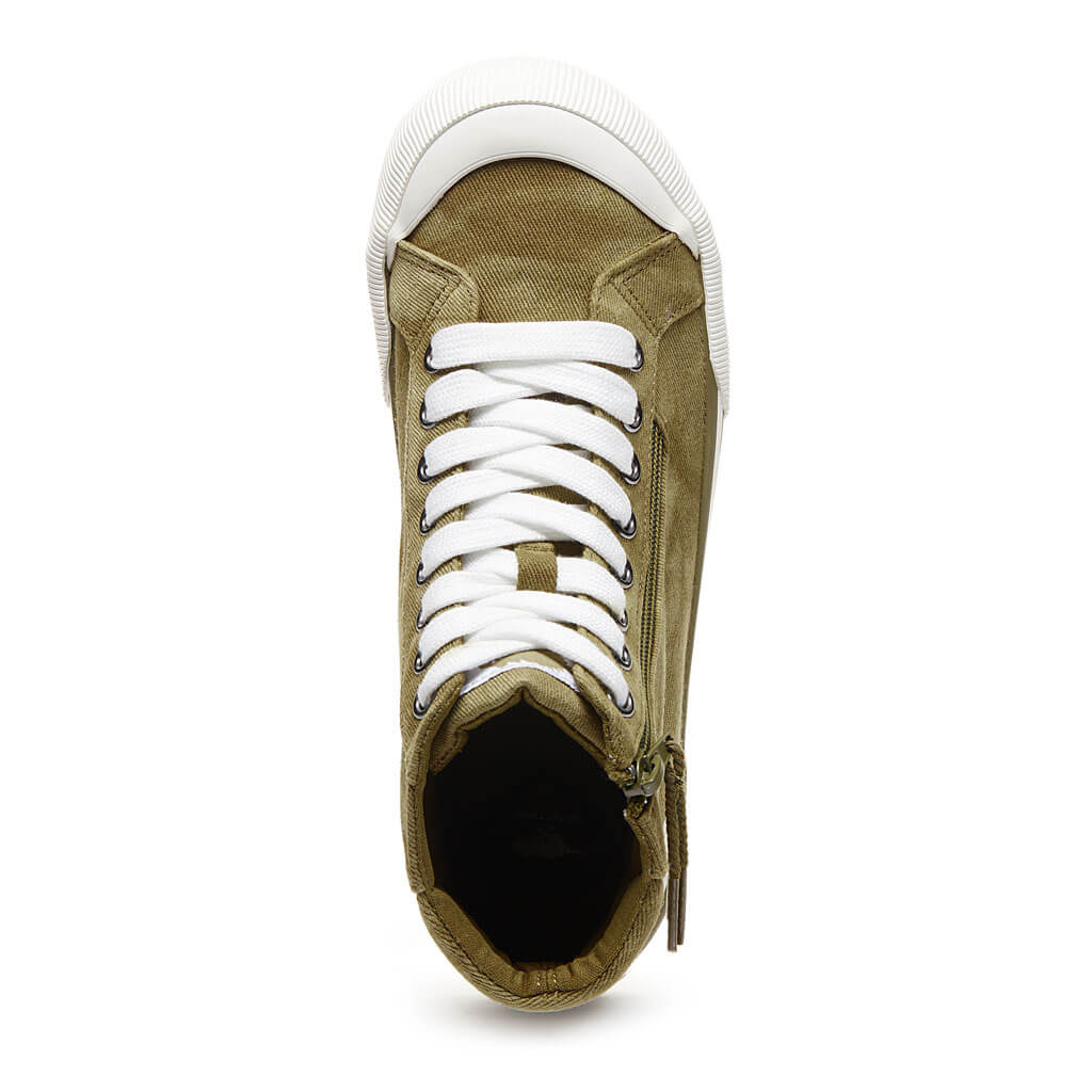 Jazzin High Olive Ronan High-Top Trainer