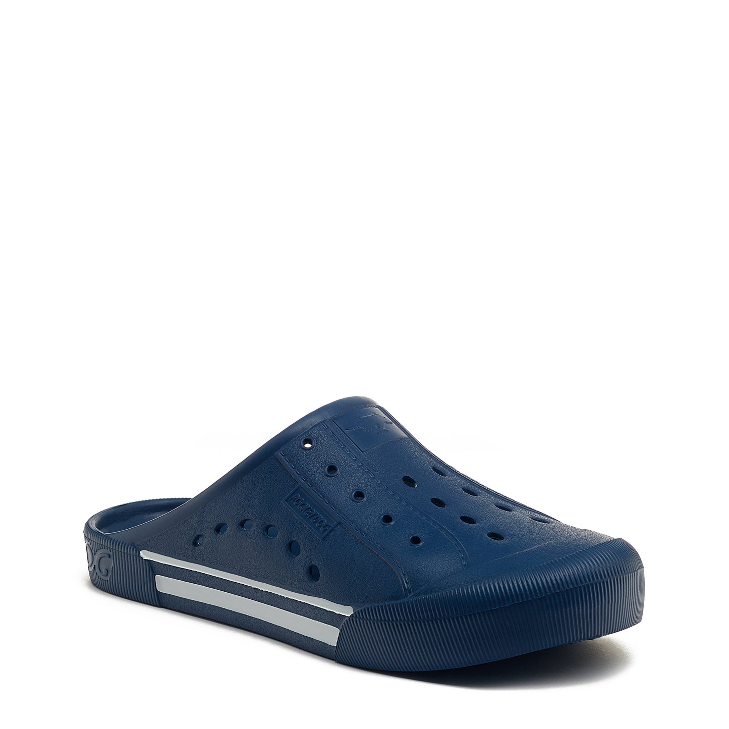 Jazzin Jelly Navy Slip-On Backless Clog