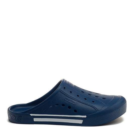 Jazzin Jelly Navy Slip-On Backless Clog