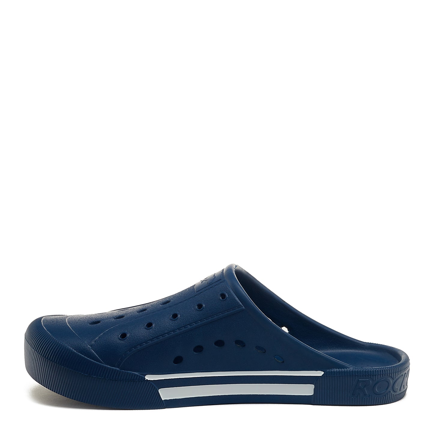 Jazzin Jelly Navy Slip-On Backless Clog