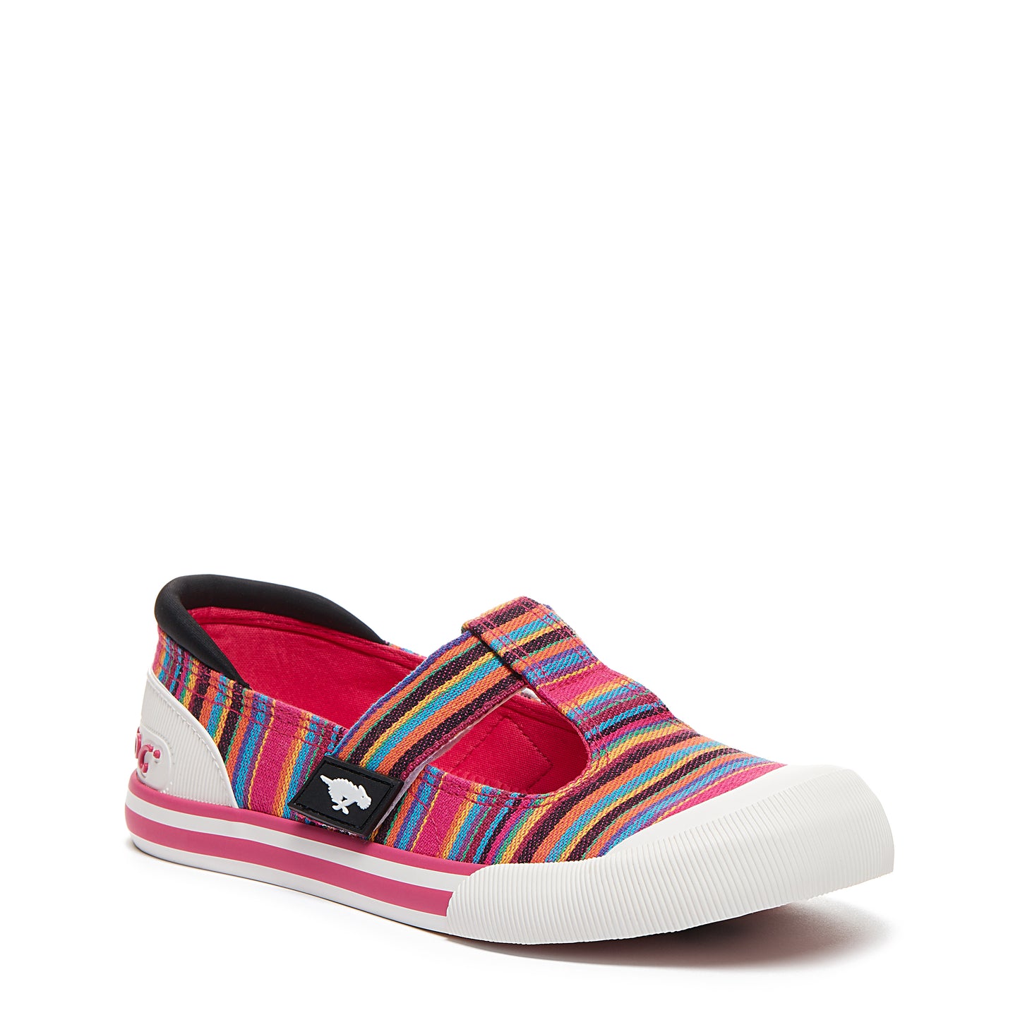 Rocket Dog | Jazzin J-bar Pink Aloe Stripe Trainer