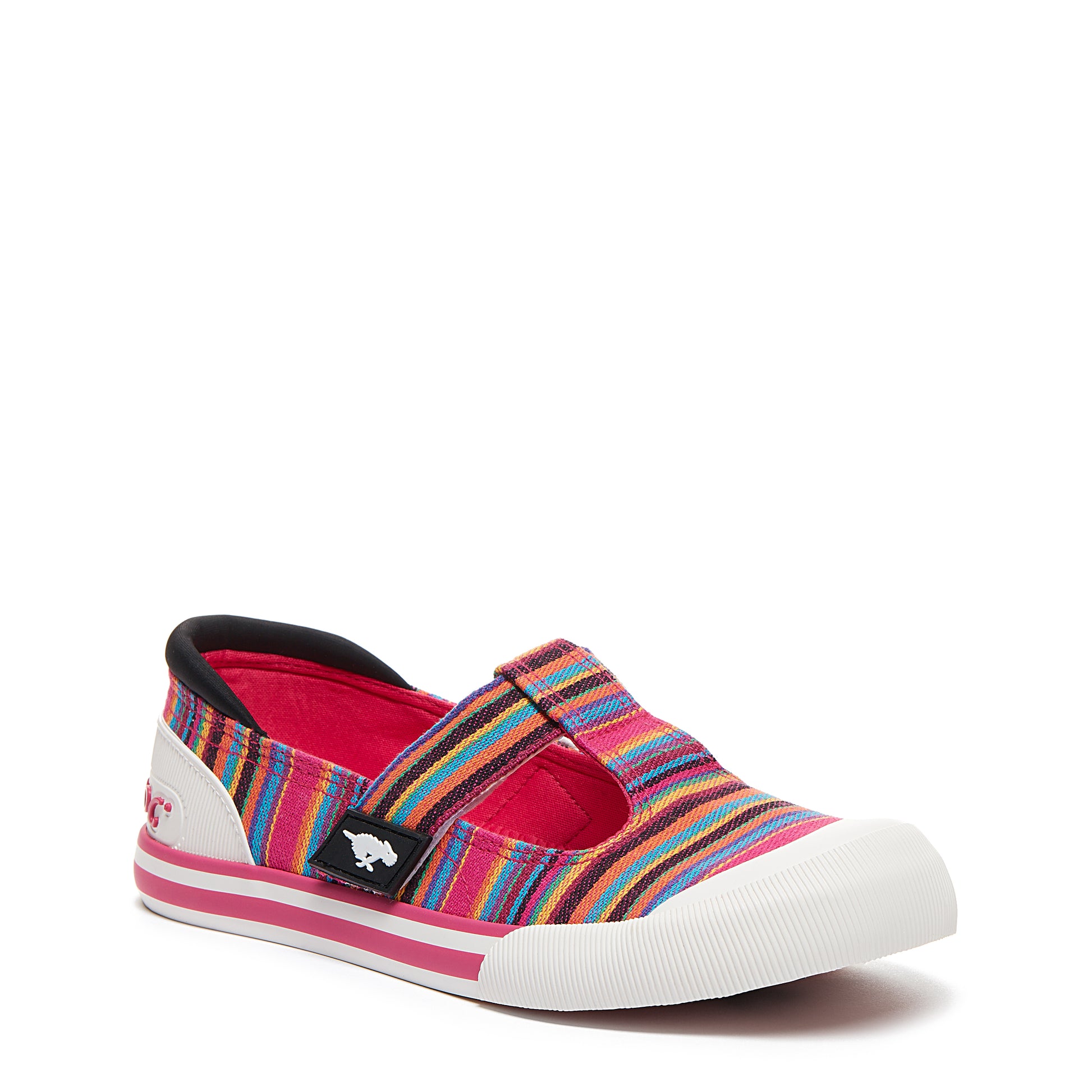 Rocket Dog | Jazzin J-bar Pink Aloe Stripe Trainer