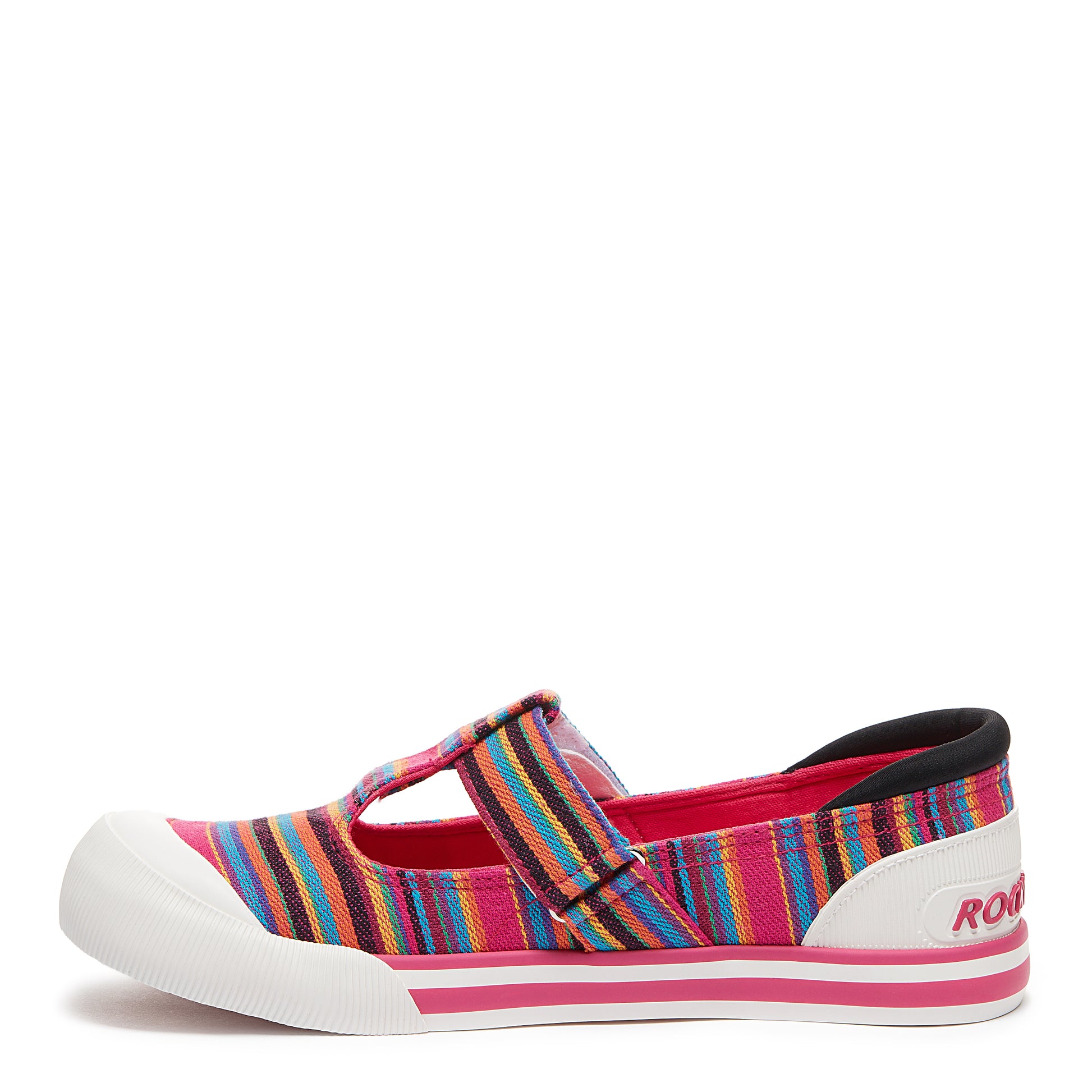 Rocket Dog | Jazzin J-bar Pink Aloe Stripe Trainer