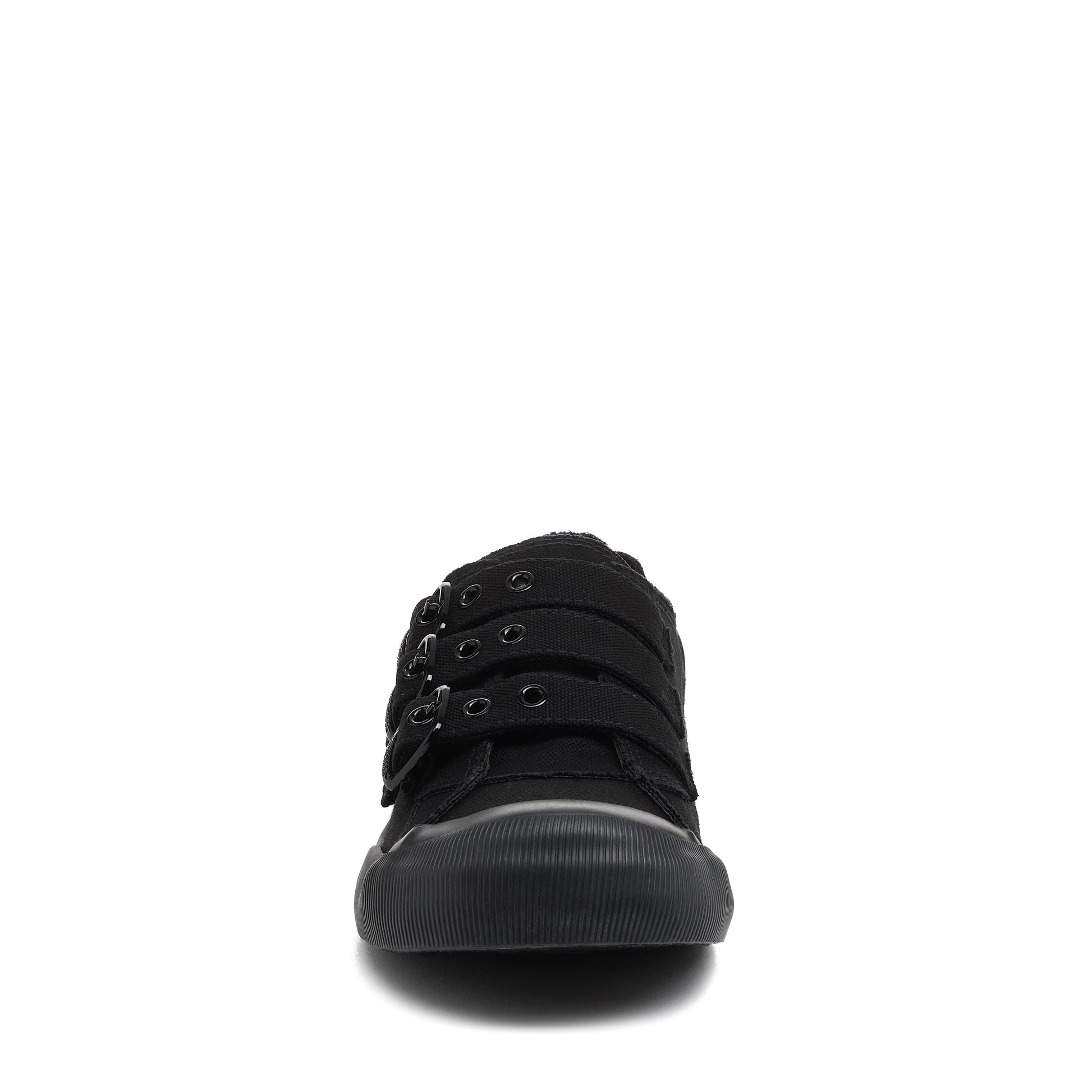 Jolissa All Black Canvas Trainers