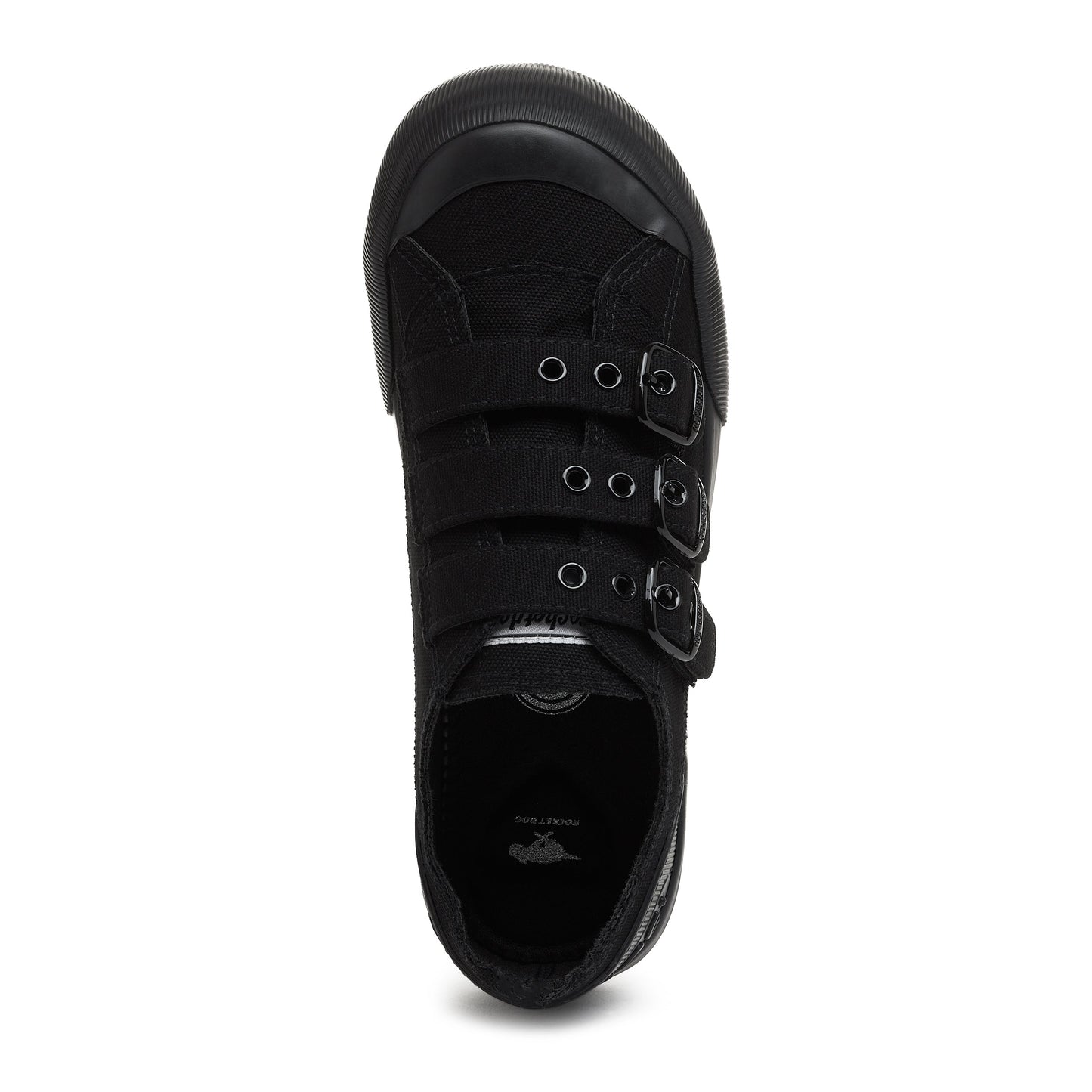 Jolissa All Black Canvas Trainers