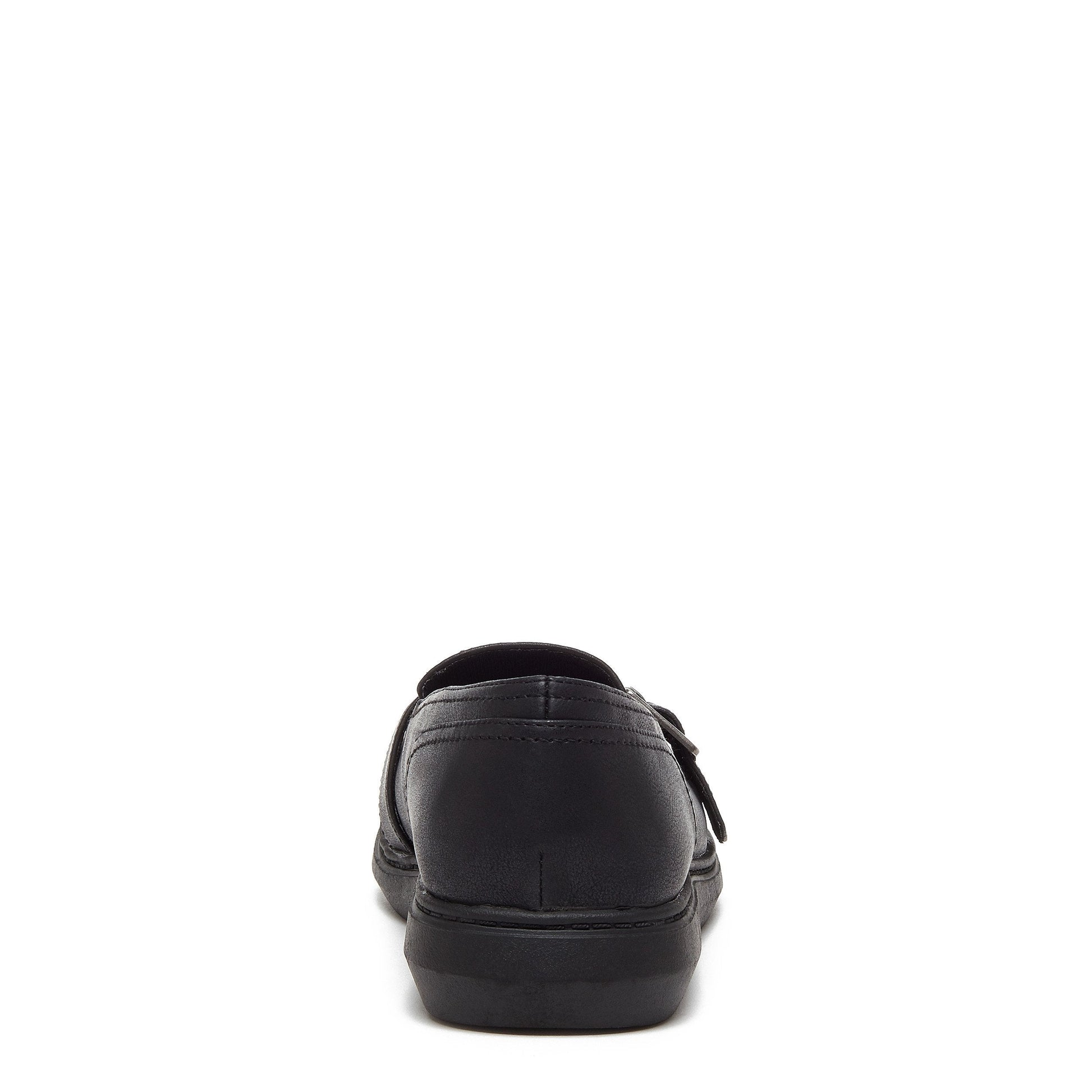 Marez Black Buckle Slip-on Shoe