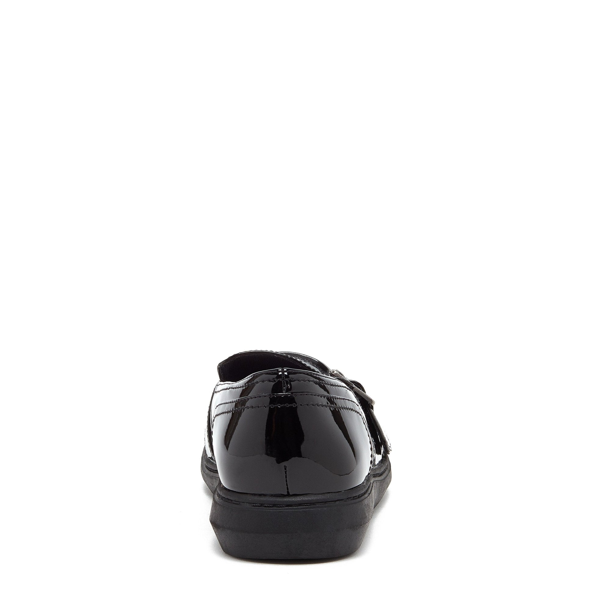 Marez Black Patent Slip-on Shoe