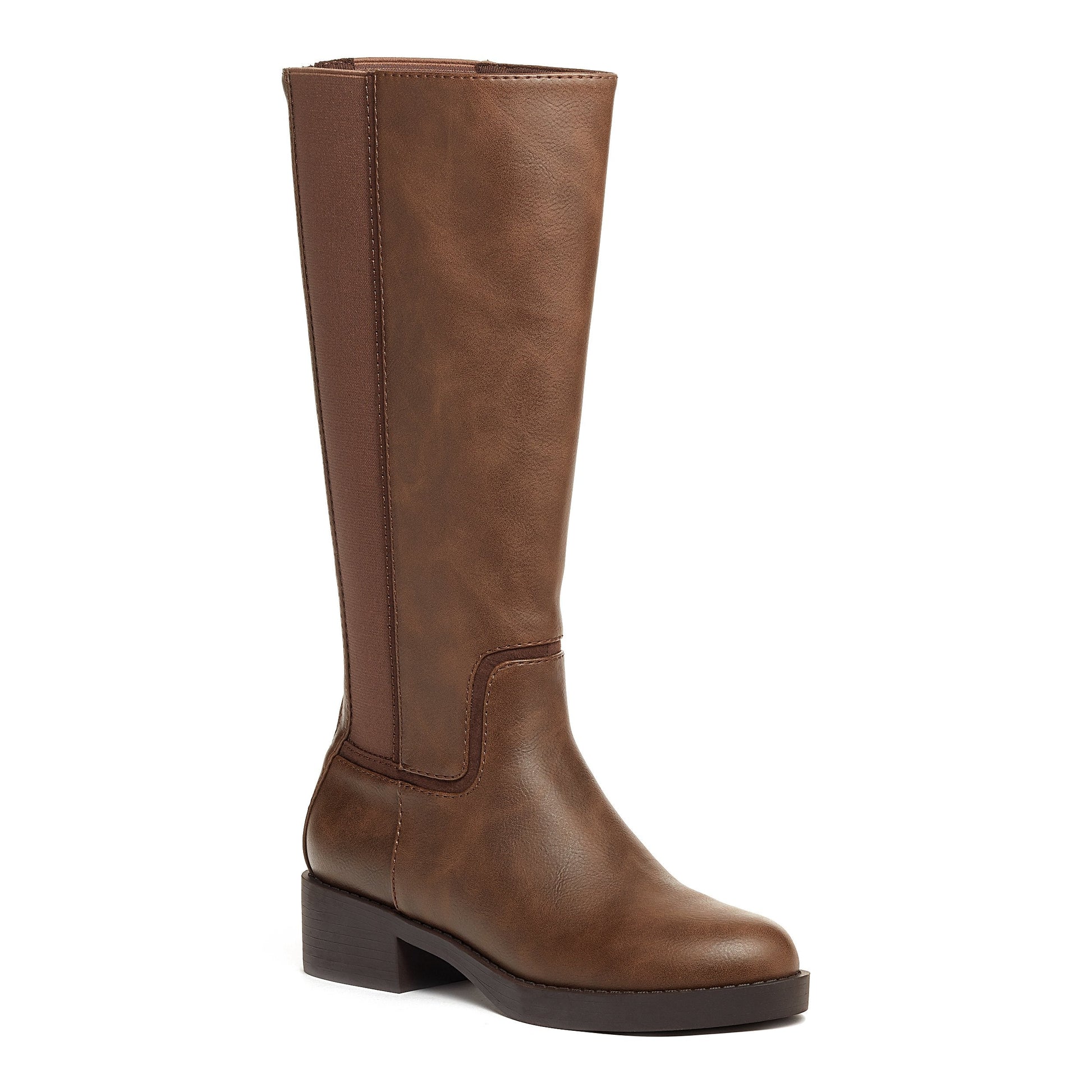 Palomino Brown Knee High Tall Boot