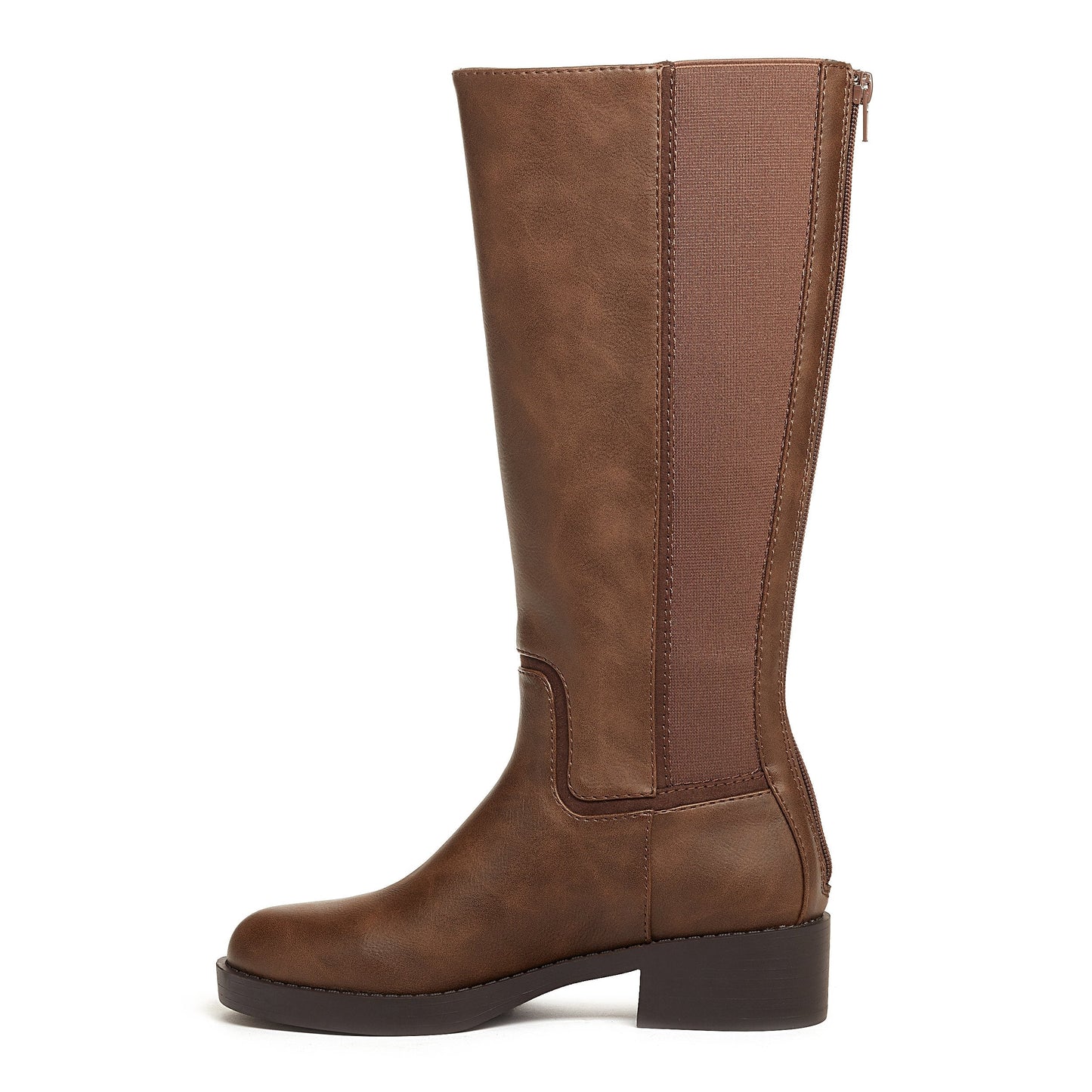 Palomino Brown Knee High Tall Boot
