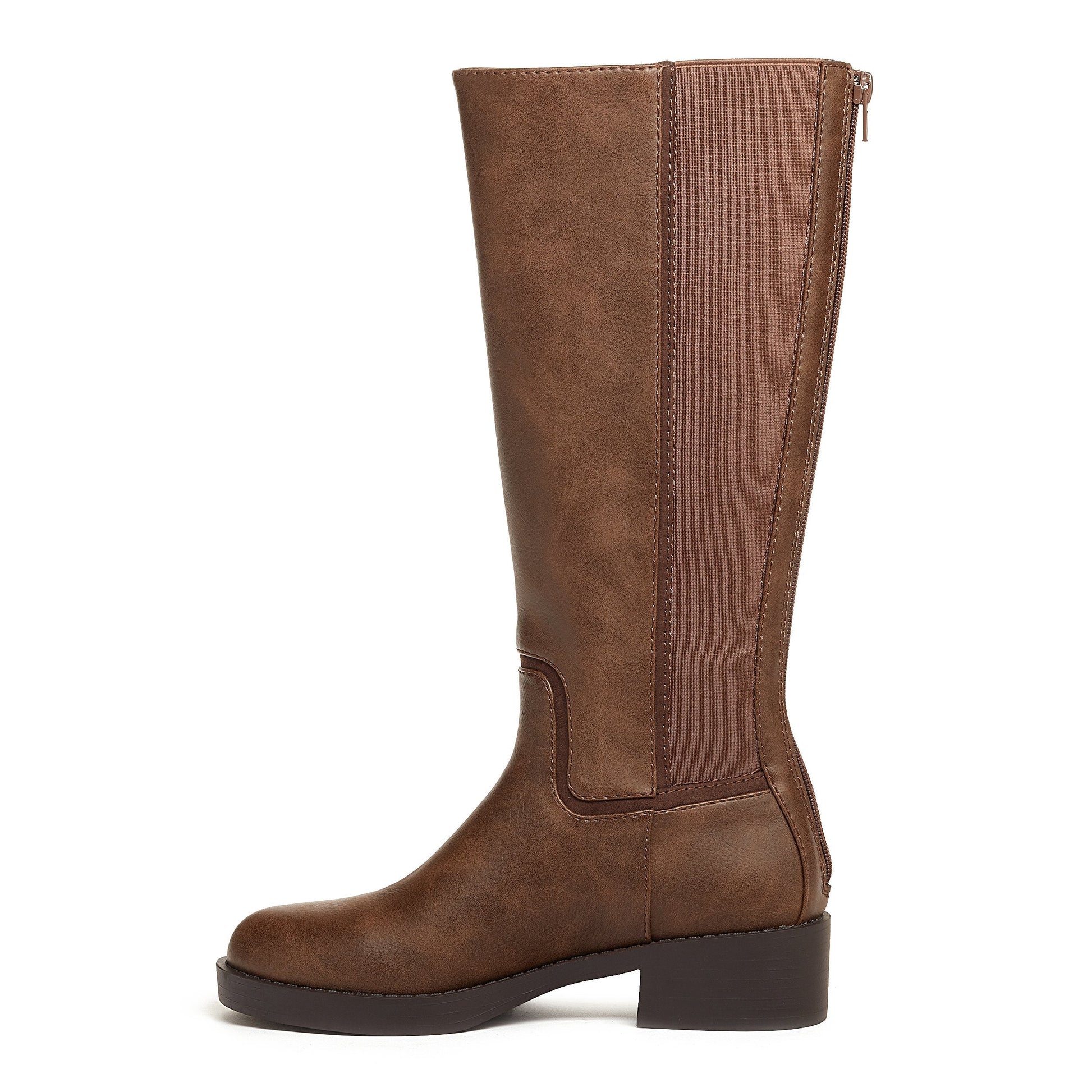 Palomino Brown Knee High Tall Boot