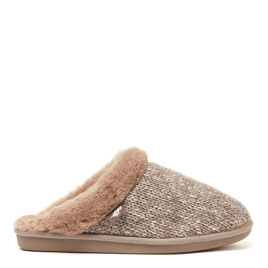 Rosie Taupe Glenview Slipers