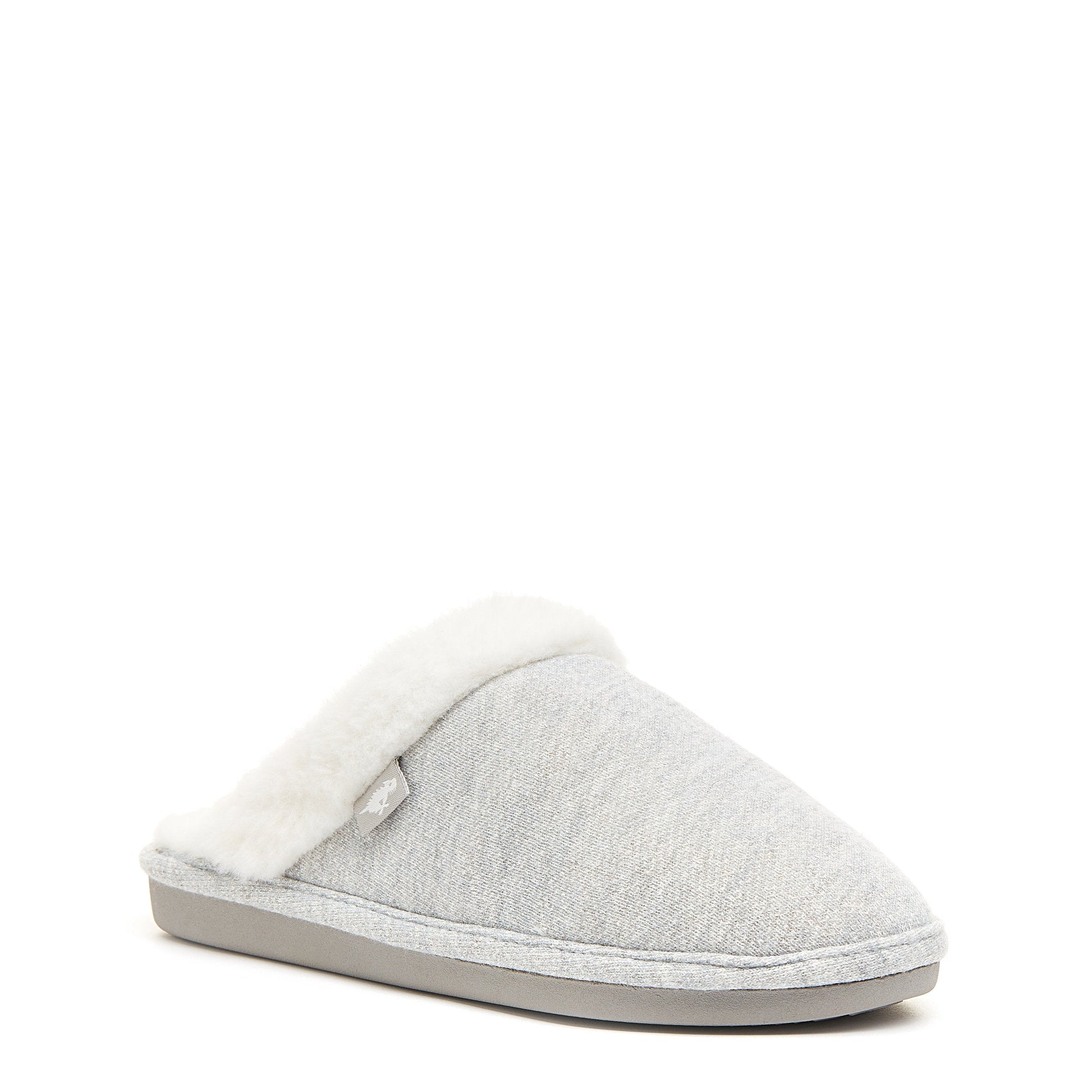 Rosie Grey Skirball Slippers