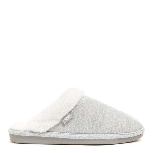 Rosie Grey Skirball Slippers