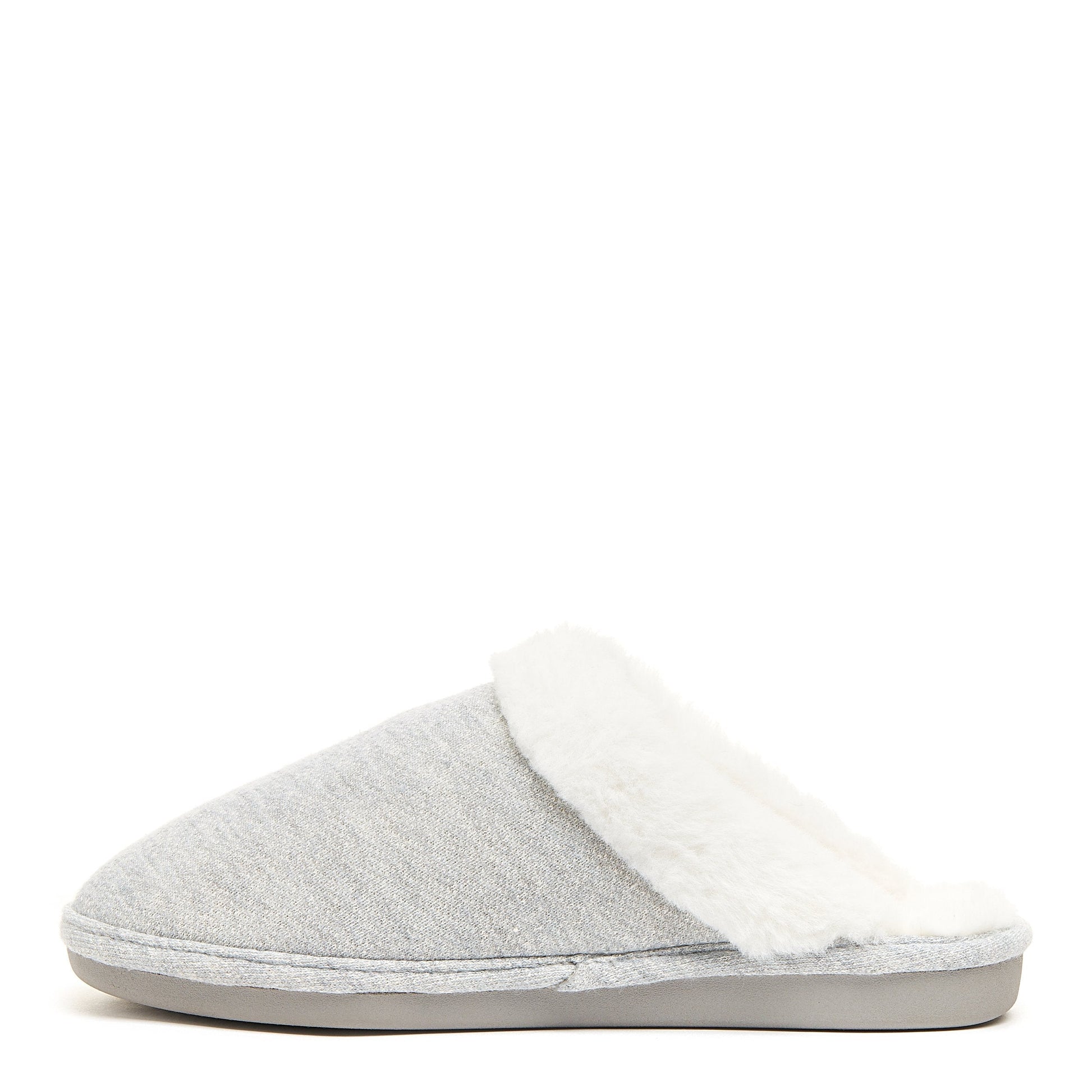 Rosie Grey Skirball Slippers