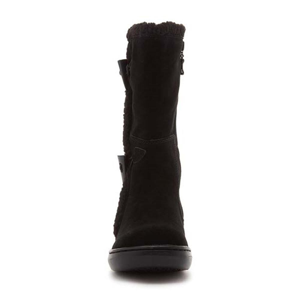 Slope Black Suede Winter Boot