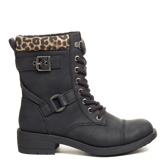 Rocket Dog | Thunder Black Santee Biker Boot