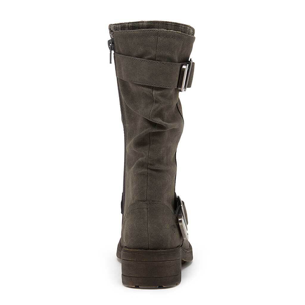 Trumble Faded Black Biker Boot Rocket Dog UK