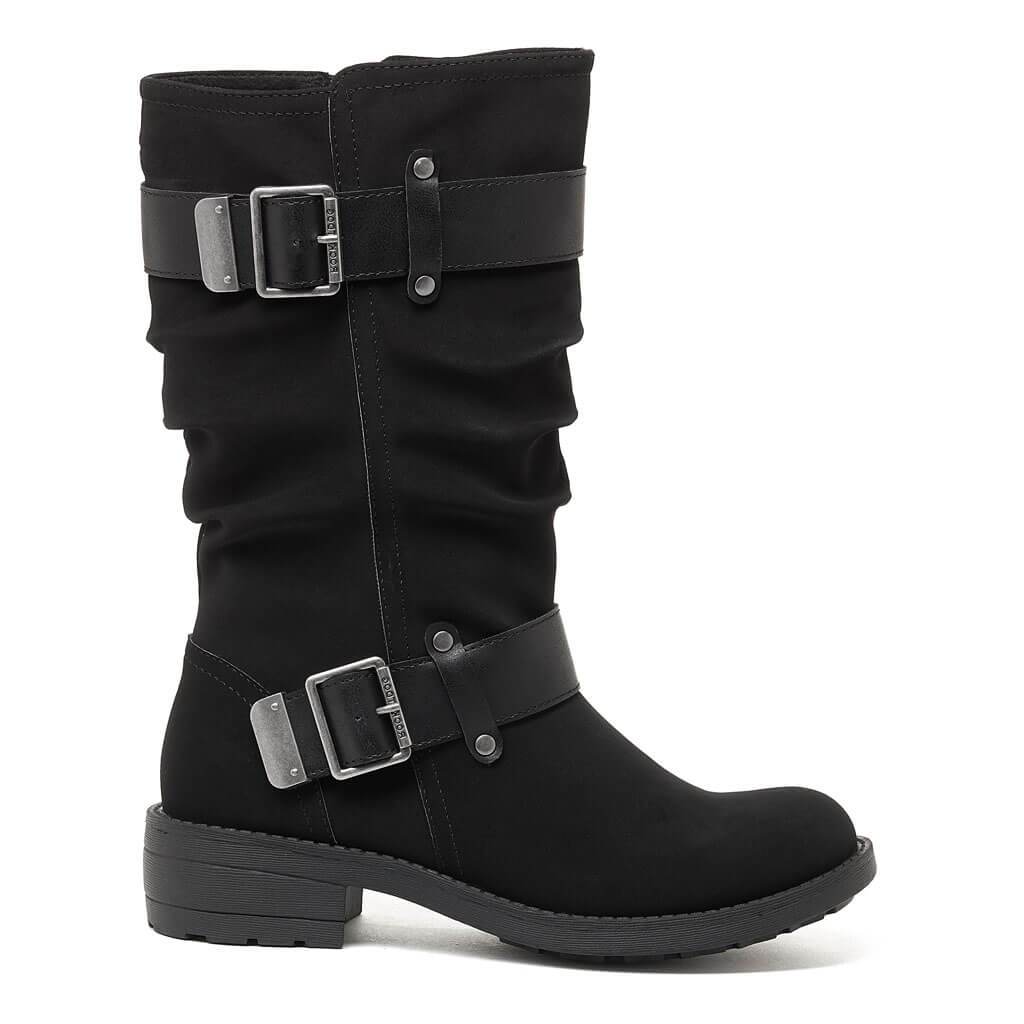 Rocket Dog | Trumble Black Ontario Biker Boot