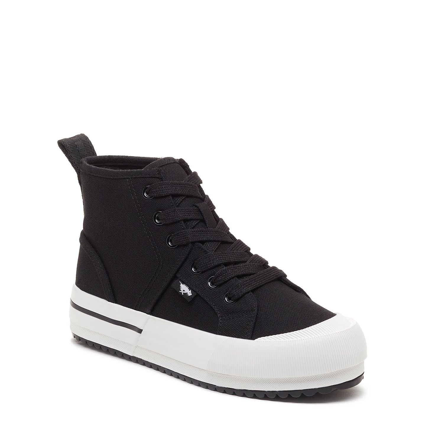 Vela Black Platform Trainer