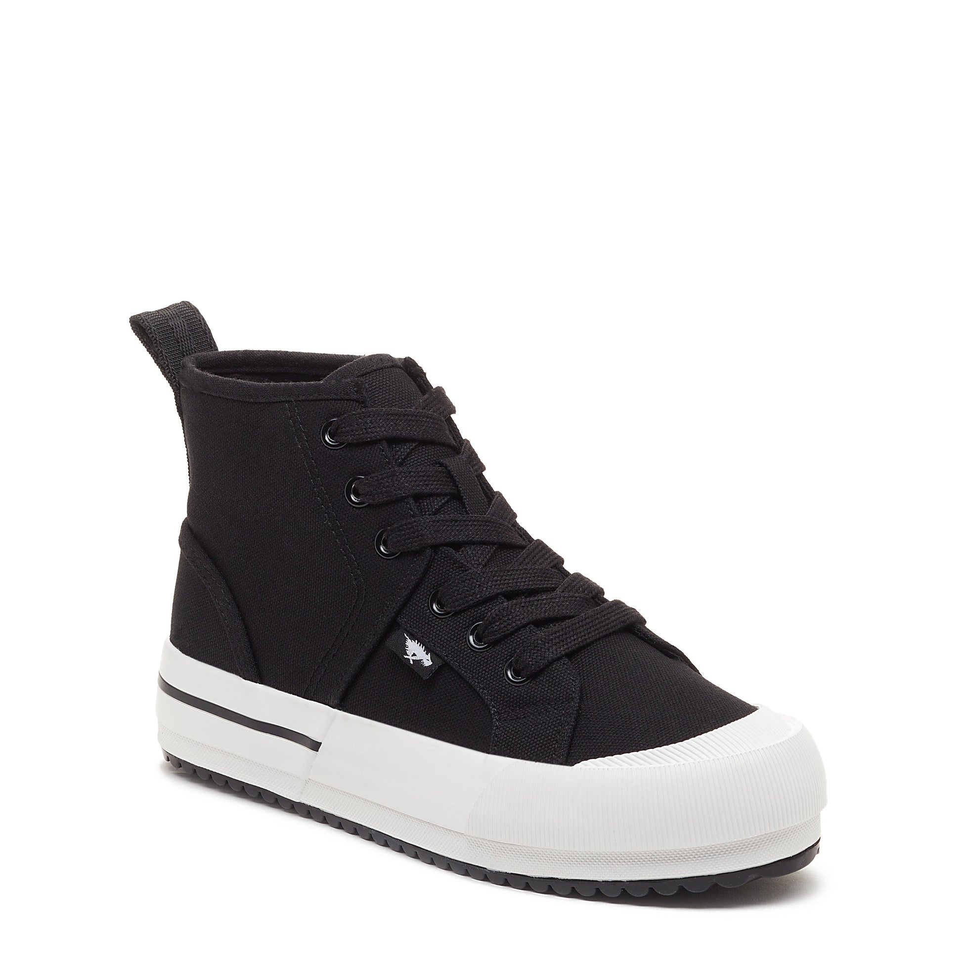Vela Black Platform Trainer
