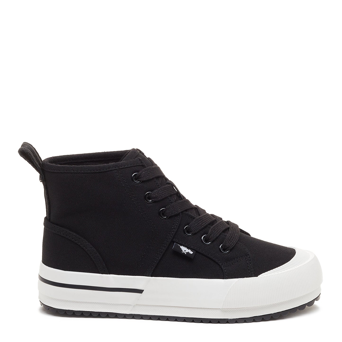 Vela Black Platform Trainer