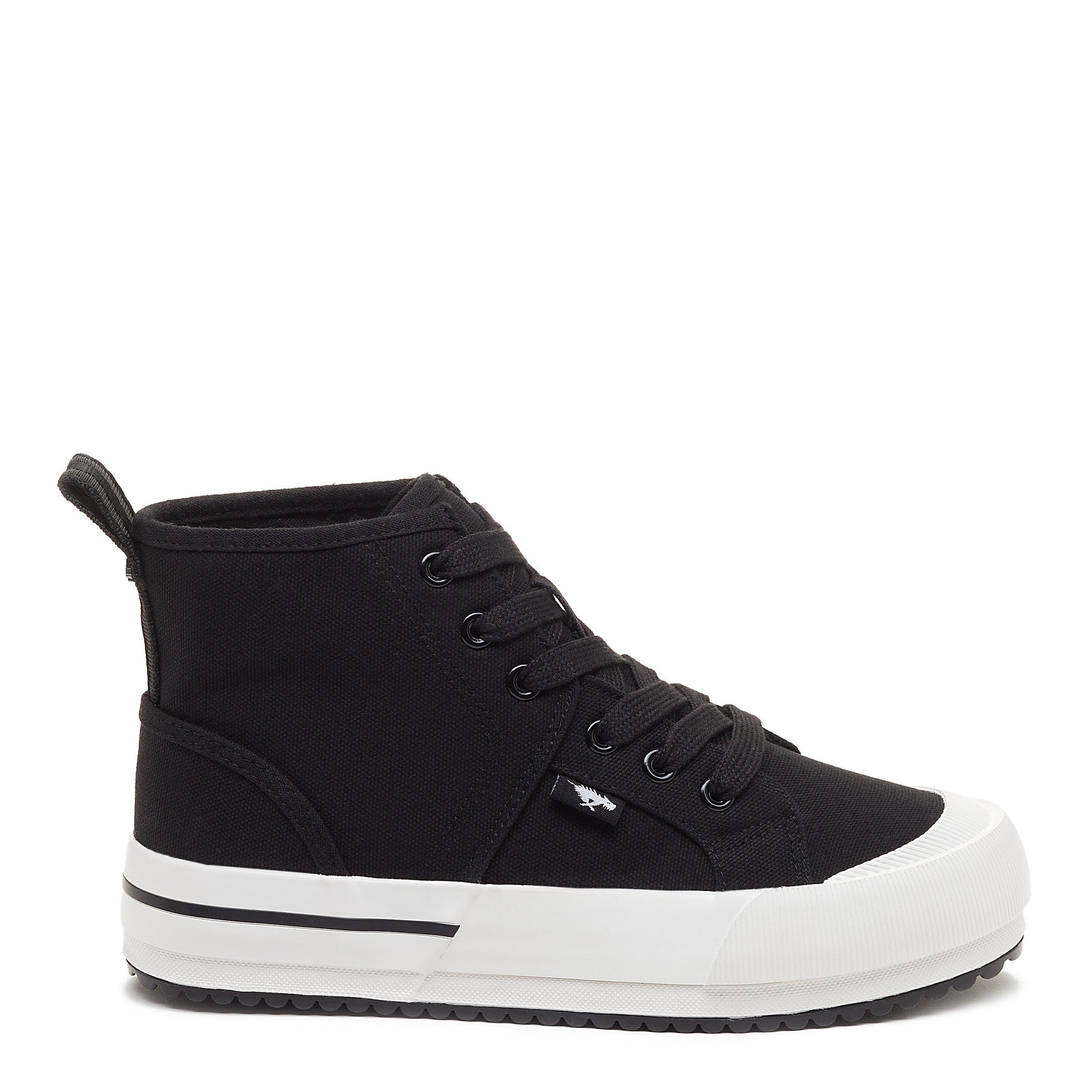 Vela Black Platform Trainer