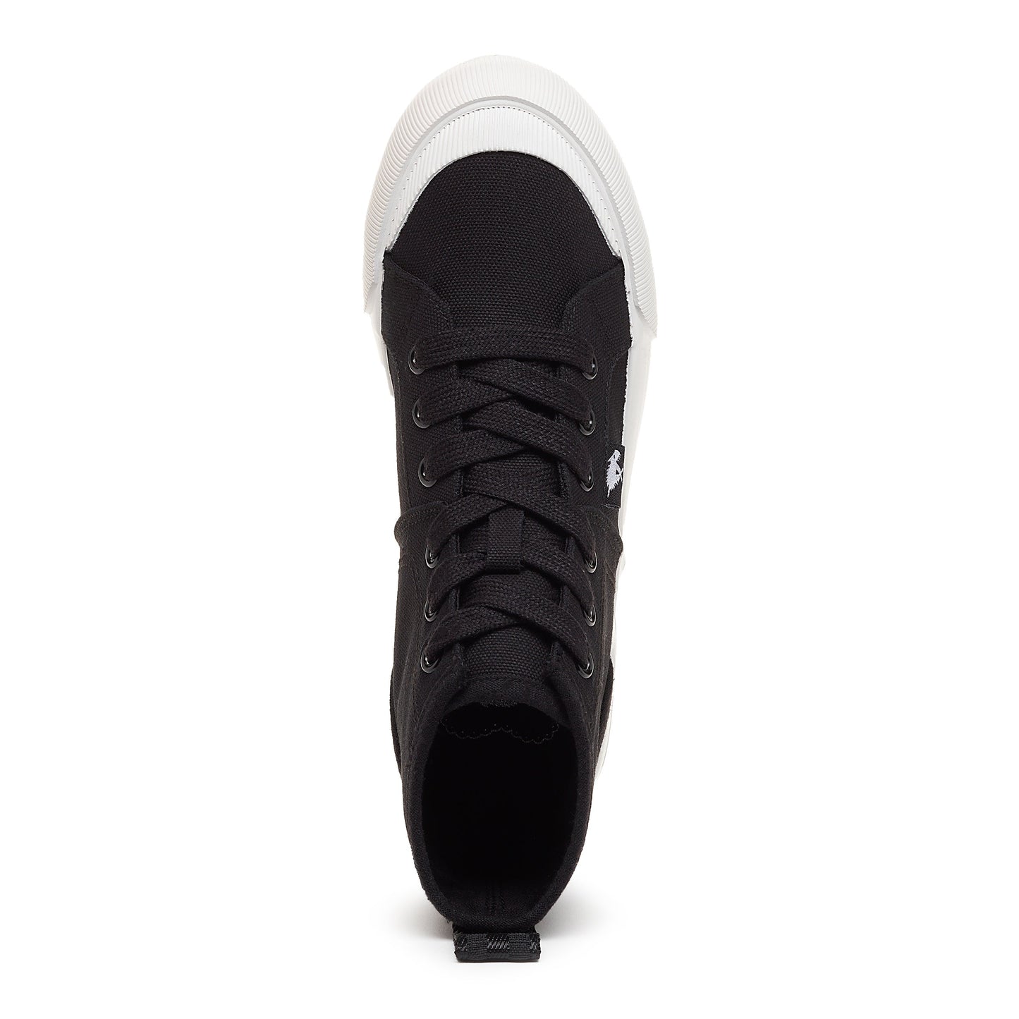 Vela Black Platform Trainer