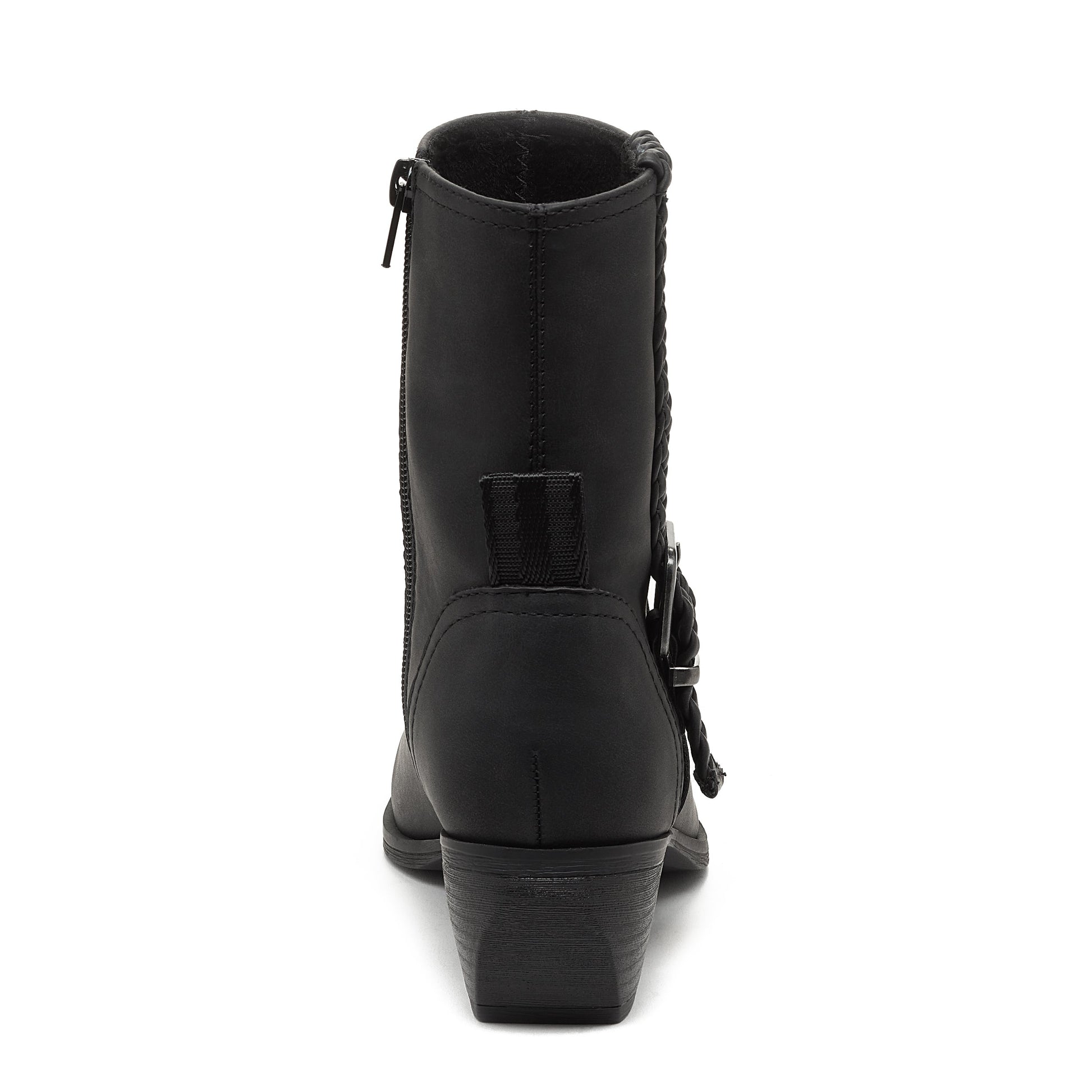 Whist Black Western Ankle Boot