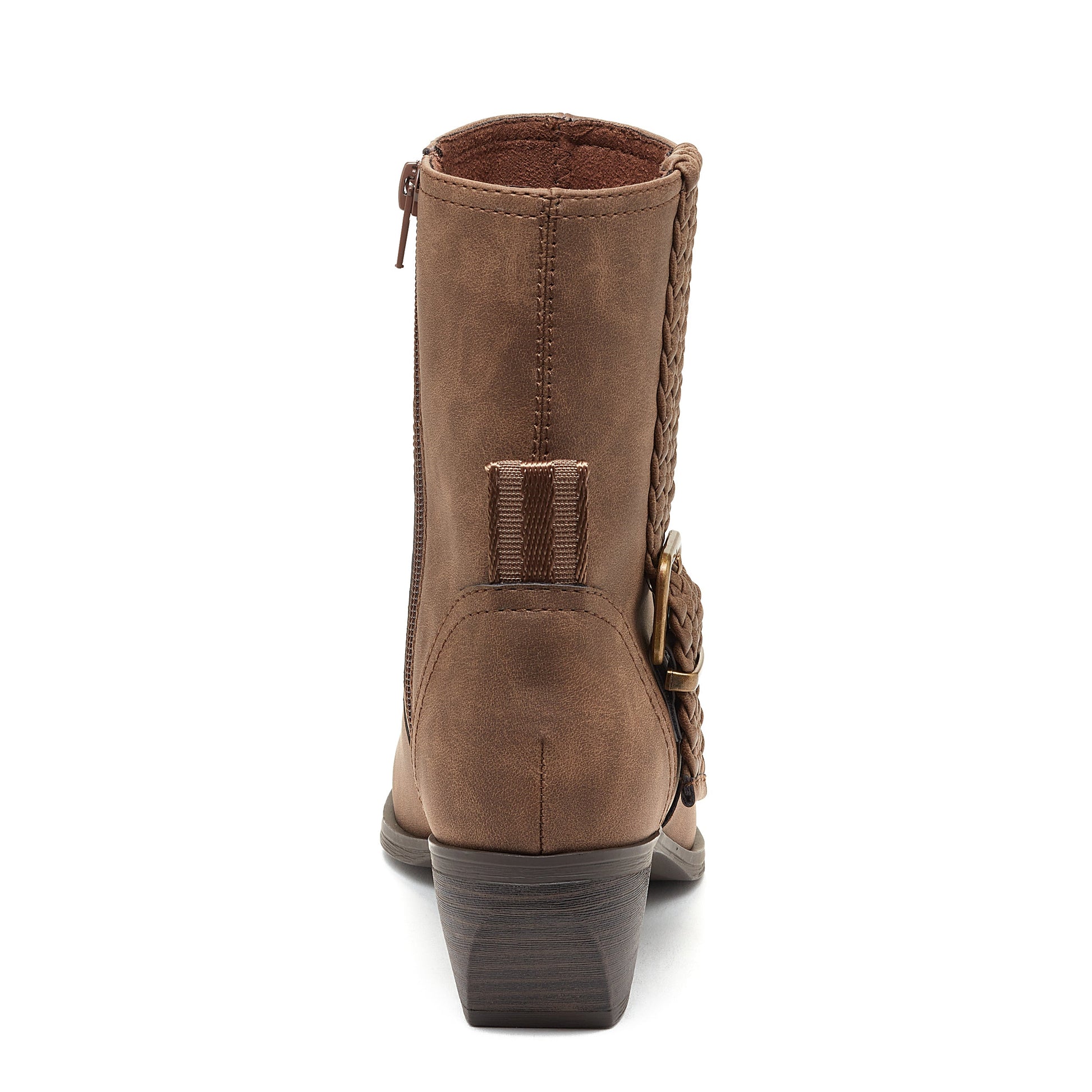 Whist Brown Western Ankle Boot