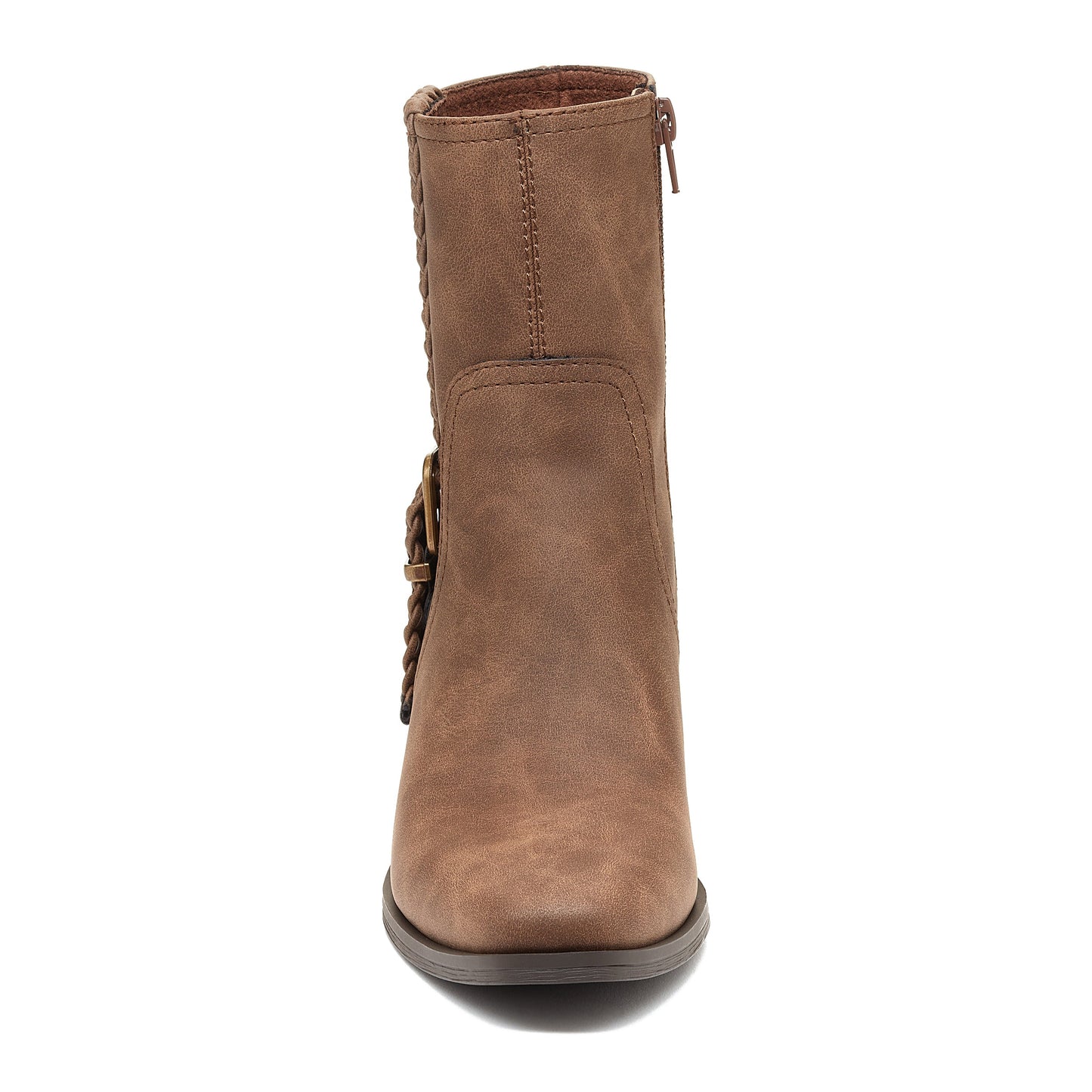 Whist Brown Western Ankle Boot