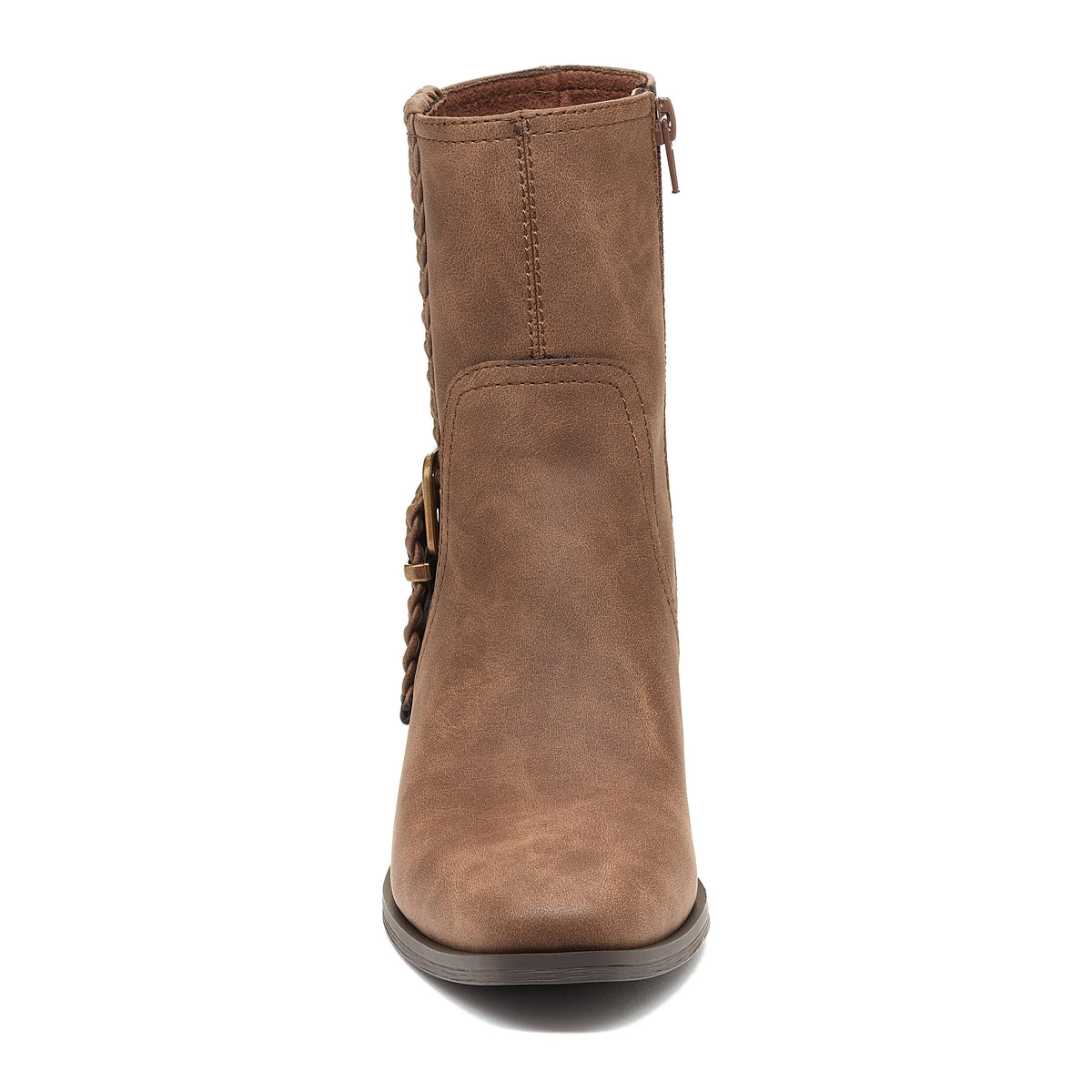 Whist Brown Western Ankle Boot
